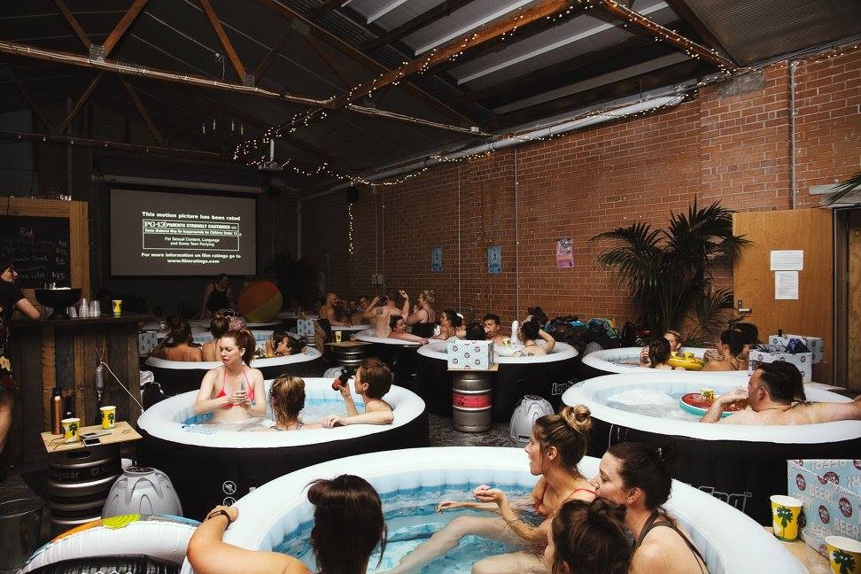 VANCOUVER HOT TUB CINEMA MOVIE NIGHT